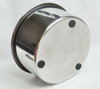 Gamelle inox anti-éclabousures