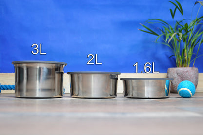 Gamelle inox anti-éclabousures